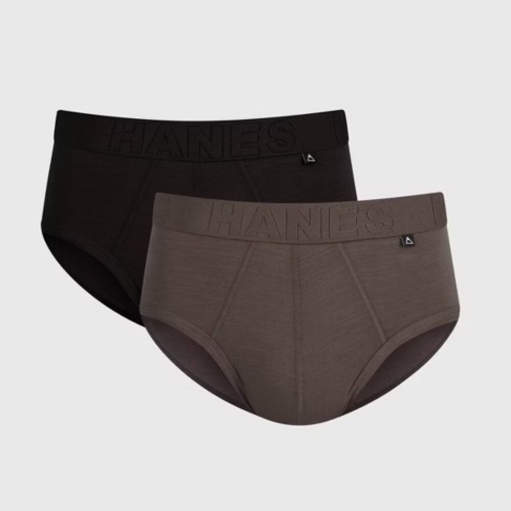 hanes BLACK premium explorer briefs